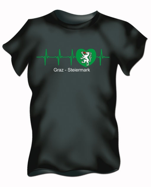 T-Shirt Herzschlag Steiermark